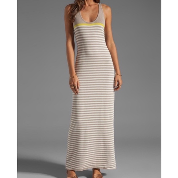 TRINA TURK striped dress size large - Picture 7 of 8